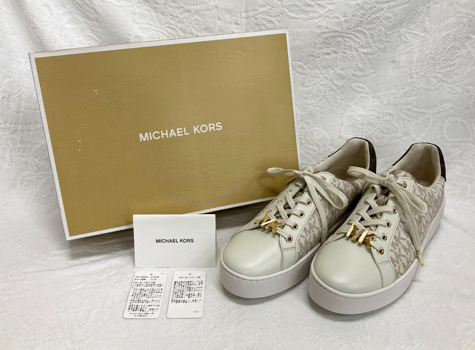 〇【試し履きのみ】 MICHAEL KORS マイケルコース 厚底