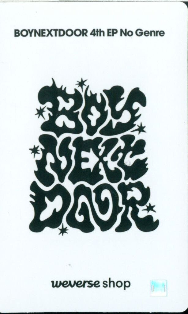 BOYNEXTDOOR No Genre Target 限定テサントレカ BOYNEXTDOOR 4th EP