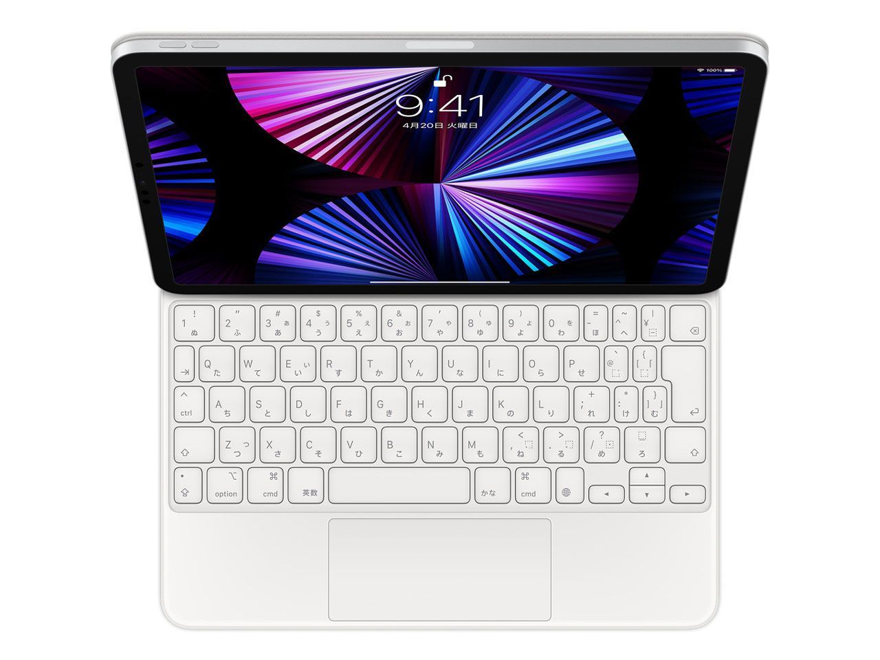 未開封 11インチiPad Pro 第3世代 iPad Air 第5世代 用 Magic Keyboard 日本語 MJQJ3J|A ホワイト