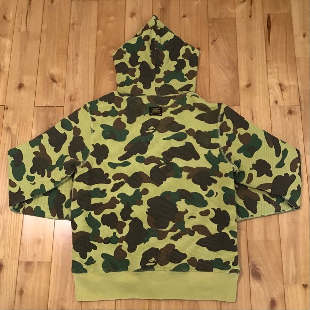 リバーシブル BAPE camo パーカー ベイプ ape エイプ 迷彩 - メルカリ