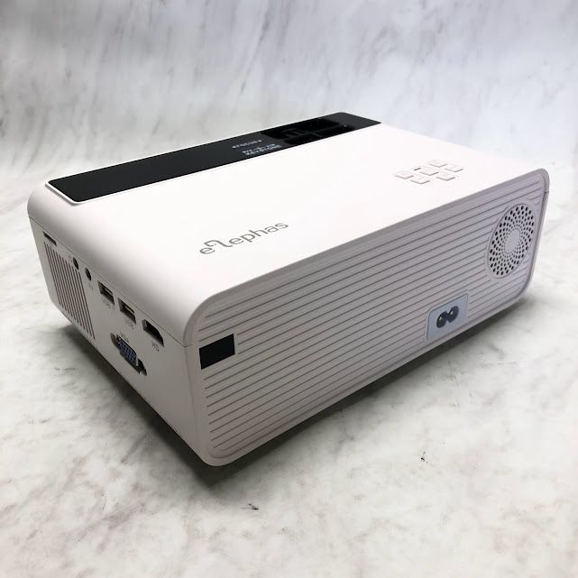 極美品】ELEPHAS 小型 プロジェクター 8000lm 1920×1080 最大解像度 