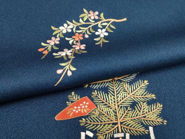 付け下げ 金彩 刺繍 手描 正絹 反物 楽天市場】【新古品】 付下げ 着物 着尺 反物 正絹 フォーマル
