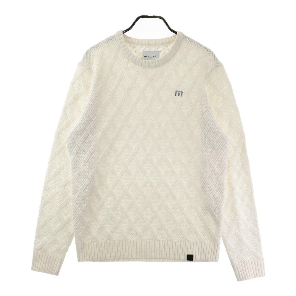 新品、未使用】トラビスマシュー ニットTシャツ メンズ サイズ