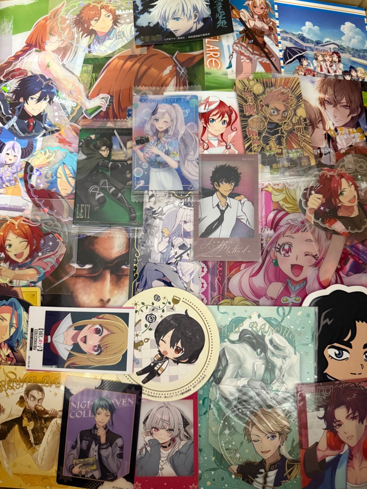 アニメ　マンガ　キャラ物　紙類　カード　まとめ売り　約350点 アニメ マンガ キャラ物 紙類 カード まとめ売り 約350点 カード