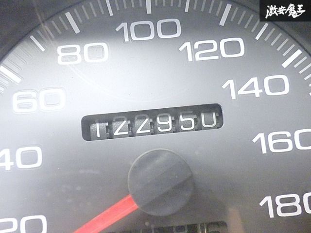 実動車外し ホンダ 純正 DC2 インテグラ SiR B18C 5MT 5速 スピードメーター 計器 走行122950km 78100-ST7-9111-M13 棚S-2