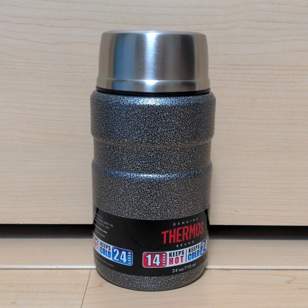 THERMOS　ステンレス　フードジャー 保温性抜群 710ml　真空断熱 Amazon｜THERMOS ステンレスキング 真空断熱フードジャー 24