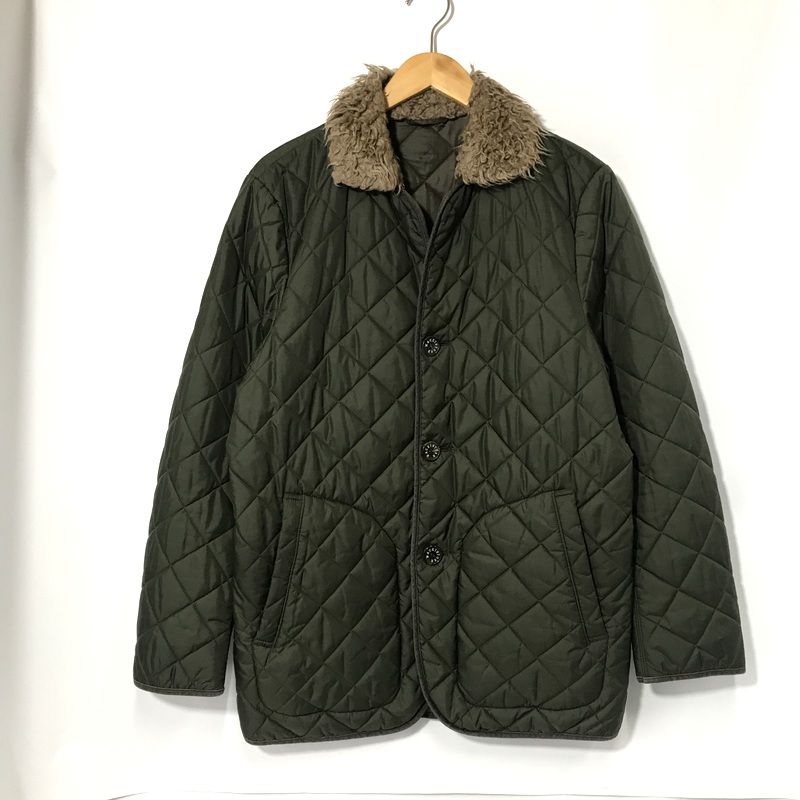 希少MACKINTOSH ブラウン キルティングジャケット Lサイズ 38
