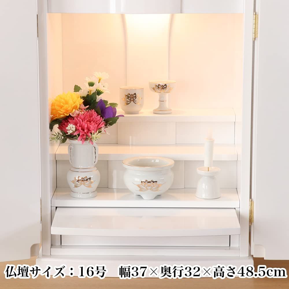 仏具セット 香炉灰付き 陶器 ミニ仏壇用 香炉+火立て+花立て+ 仏具セット 香炉灰付き 陶器 ミニ仏壇用 香炉+火立て+花立て+