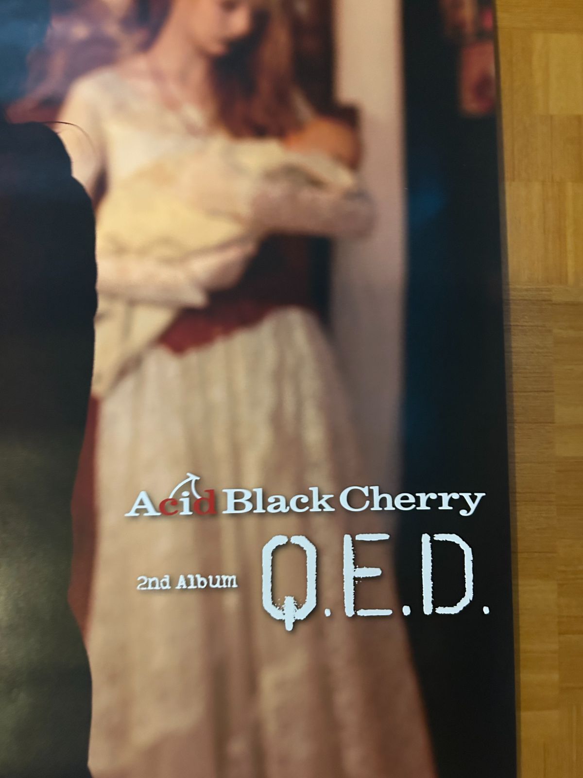 Aci Black Cherry Q.E.D. アルバムポスター　その② Aci Black Cherry Q.E.D. アルバムポスター その② Aci Black Cherry