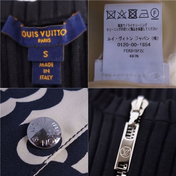 極美品 ルイヴィトン LOUIS VUITTON ワンピース ドレス ニット ロ