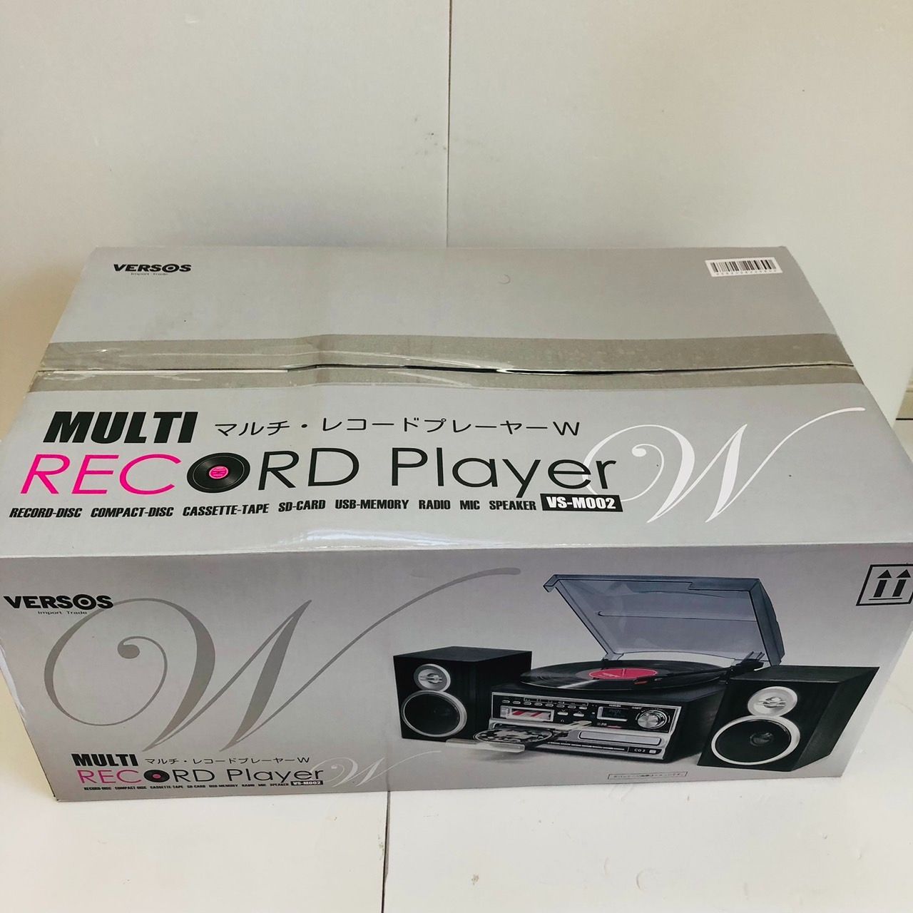 VERSOS VS-M002 マルチレコードプレーヤー ベルソス 【公式通販】