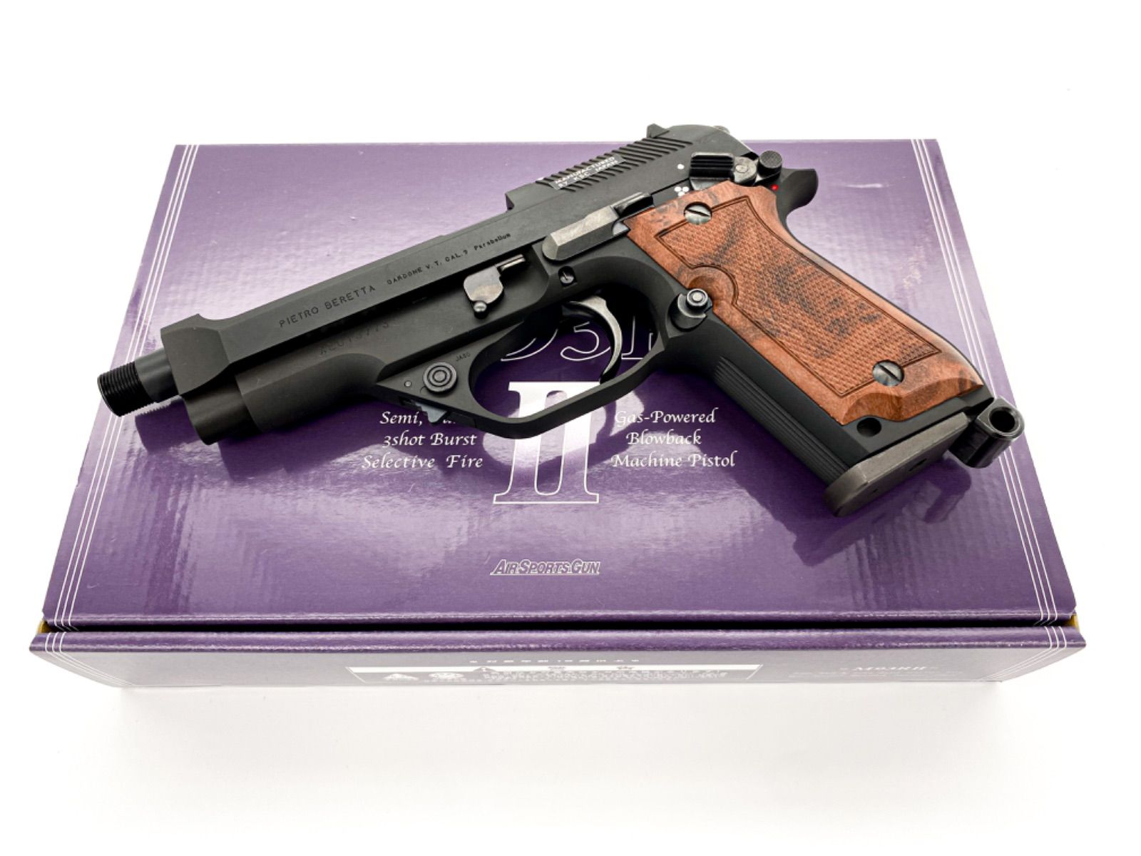 定番低価未使用品 KSC BERETTA M93RII 07HARDKICK システム7 SYSTEM7 オールヘビーウェイト ベレッタ [ M92 M92F M9A1 バーテック 系] R7642 ガスガン