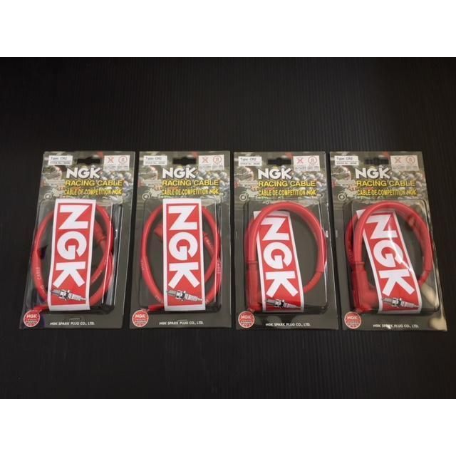 NGK プラグコード 赤色 ゼファー400 ゼファー750 Z 400 FX GP GPZ F