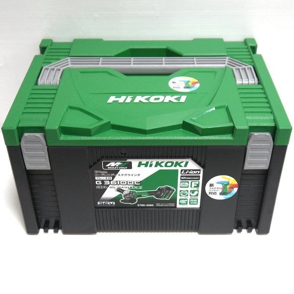 HiKOKI 100mm コードレスディスクグラインダ G3610DC(2XPZ) 未使用 