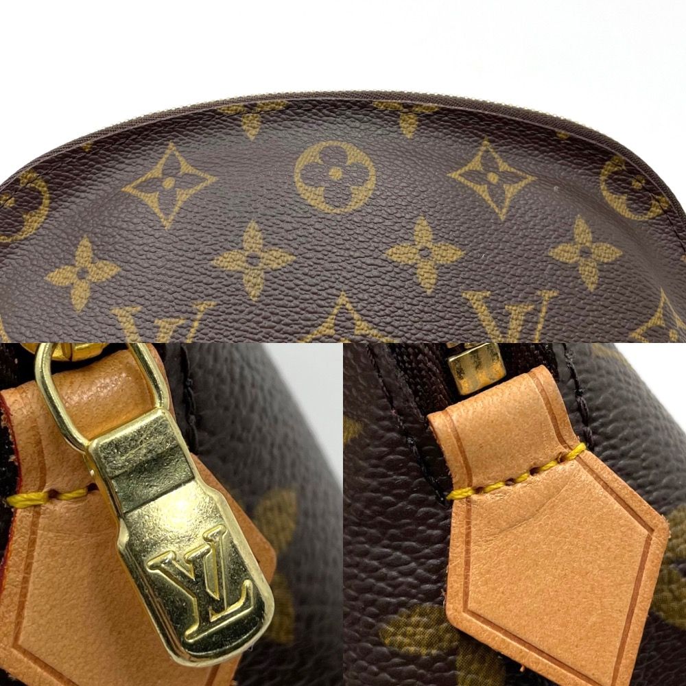 【限定価格】LOUIS VUITTON ルイヴィトン ポーチ モノグラム ポシェットコスメティックPM 化粧ポーチ コスメポーチ 小物入れ ブラウン 茶 M47515    ゴールド金具 レディース 美品【品】