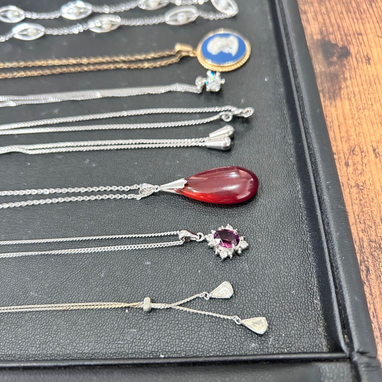 ②遺品整理 メッキアクセサリー アクセサリーおまとめ