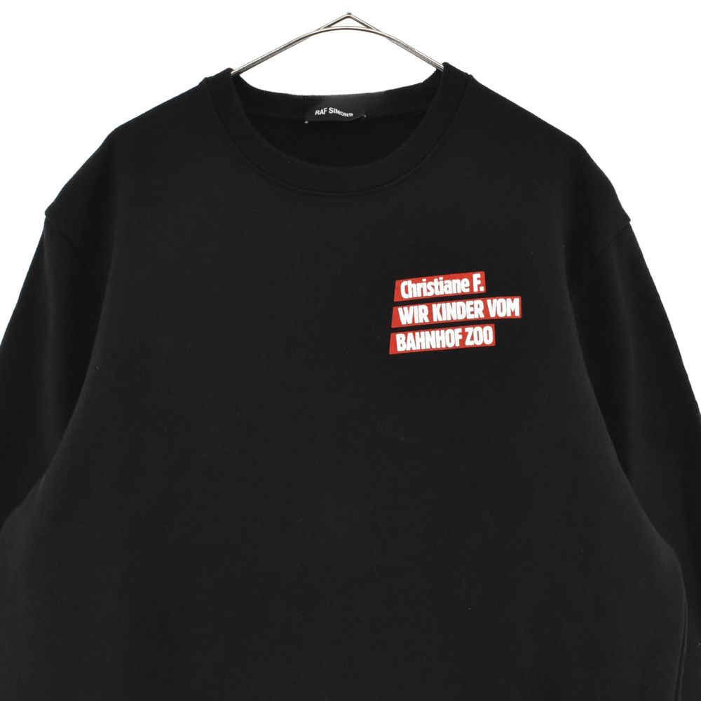 RAF SIMONS christiane f スウェット Raf Simons Christiane F. スウェットシャツ