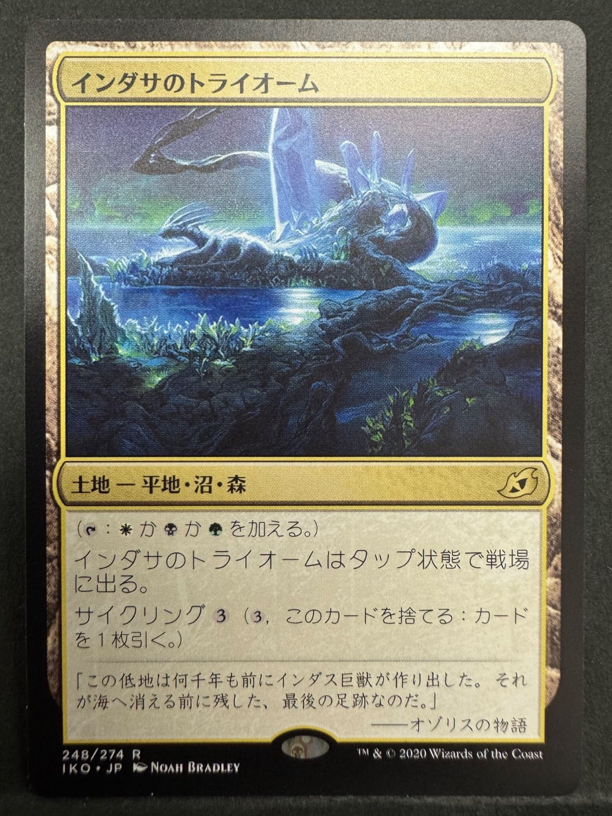 2024年激安 MTG インダサのトライオーム 日本語 IKO - メルカリ マジック：ザ・ギャザリング