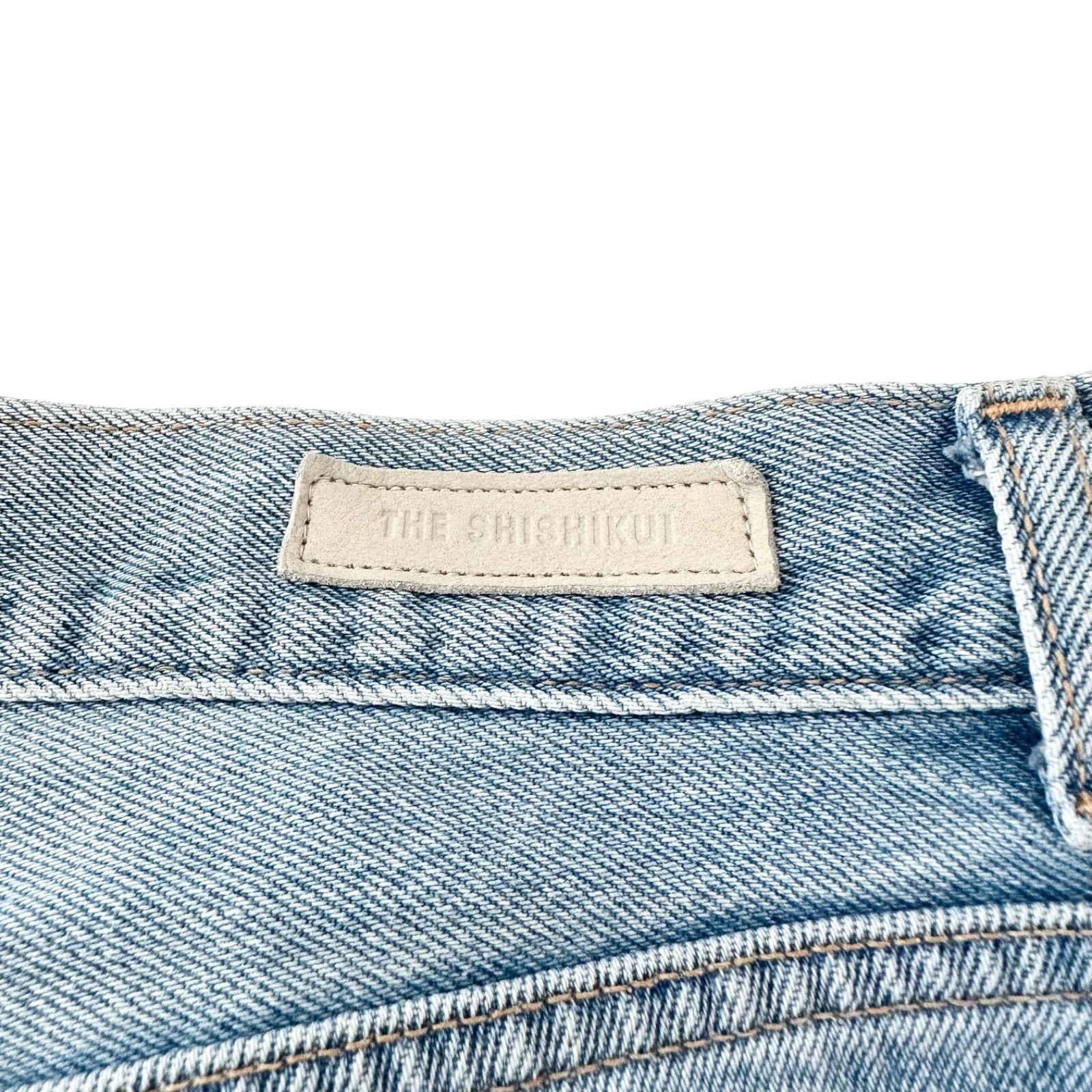 シシクイ EASY JEANS LIGHT INDIGO LOOSE デニム 36 DECORATOM_COM_BR