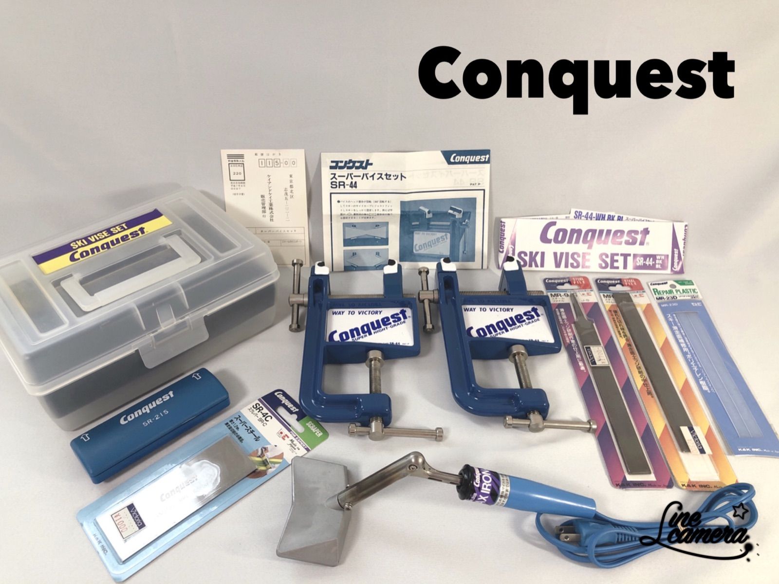 美品 通電確認済 Conquest コンケスト スキー バイス アイロン 美品 通電確認済 Conquest コンケスト スキー バイス アイロン