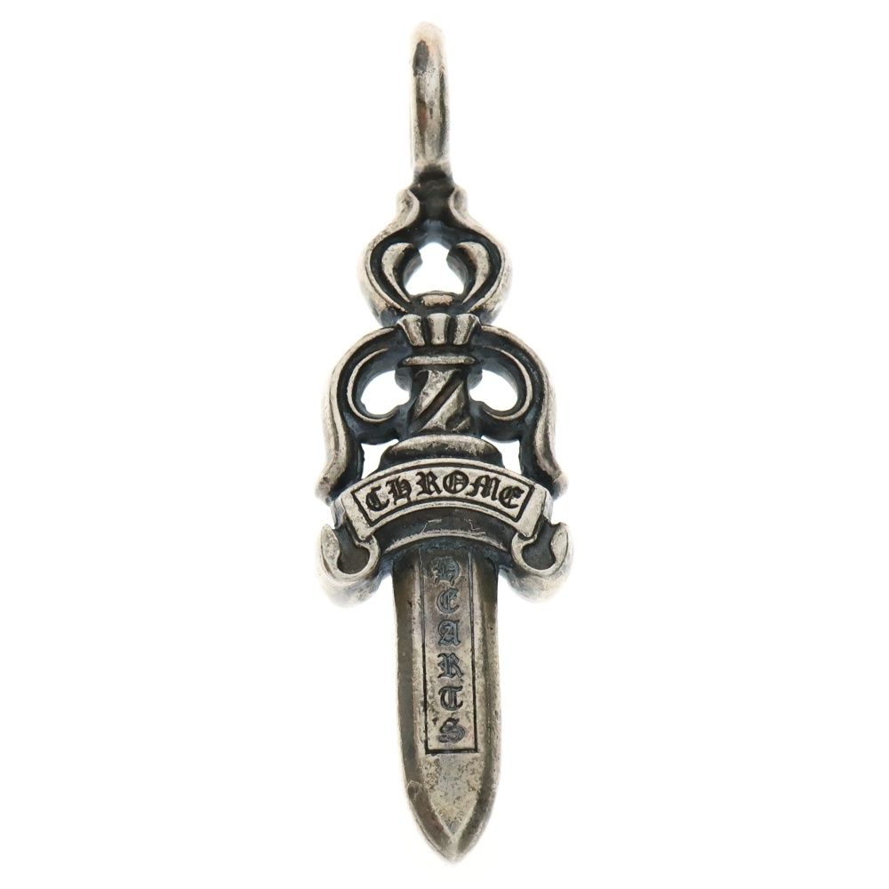 CHROME HEARTS クロムハーツ DOUBLE DAGGER ダブルダガーペンダントトップ シルバー BCA251