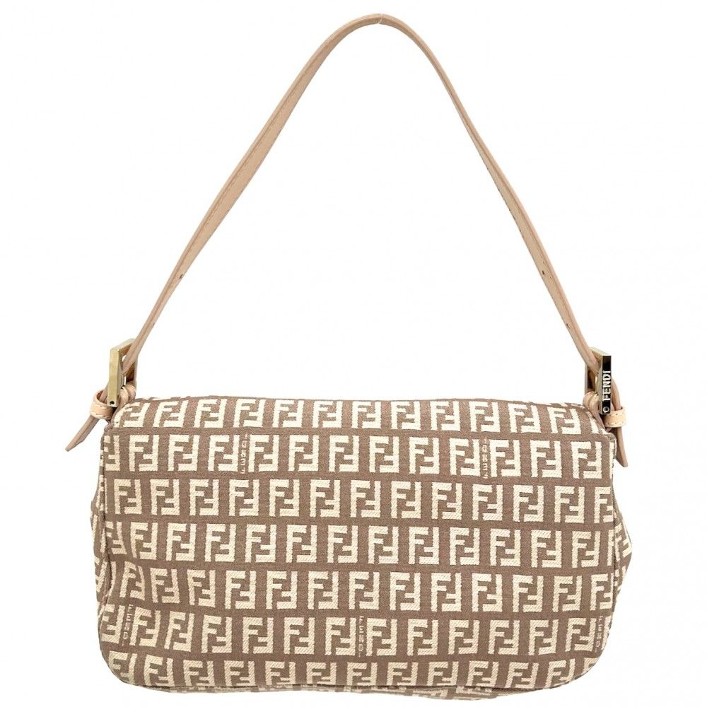 フェンディ ズッキーノ マンマバケット 8BR003 キャンバス/レザー  