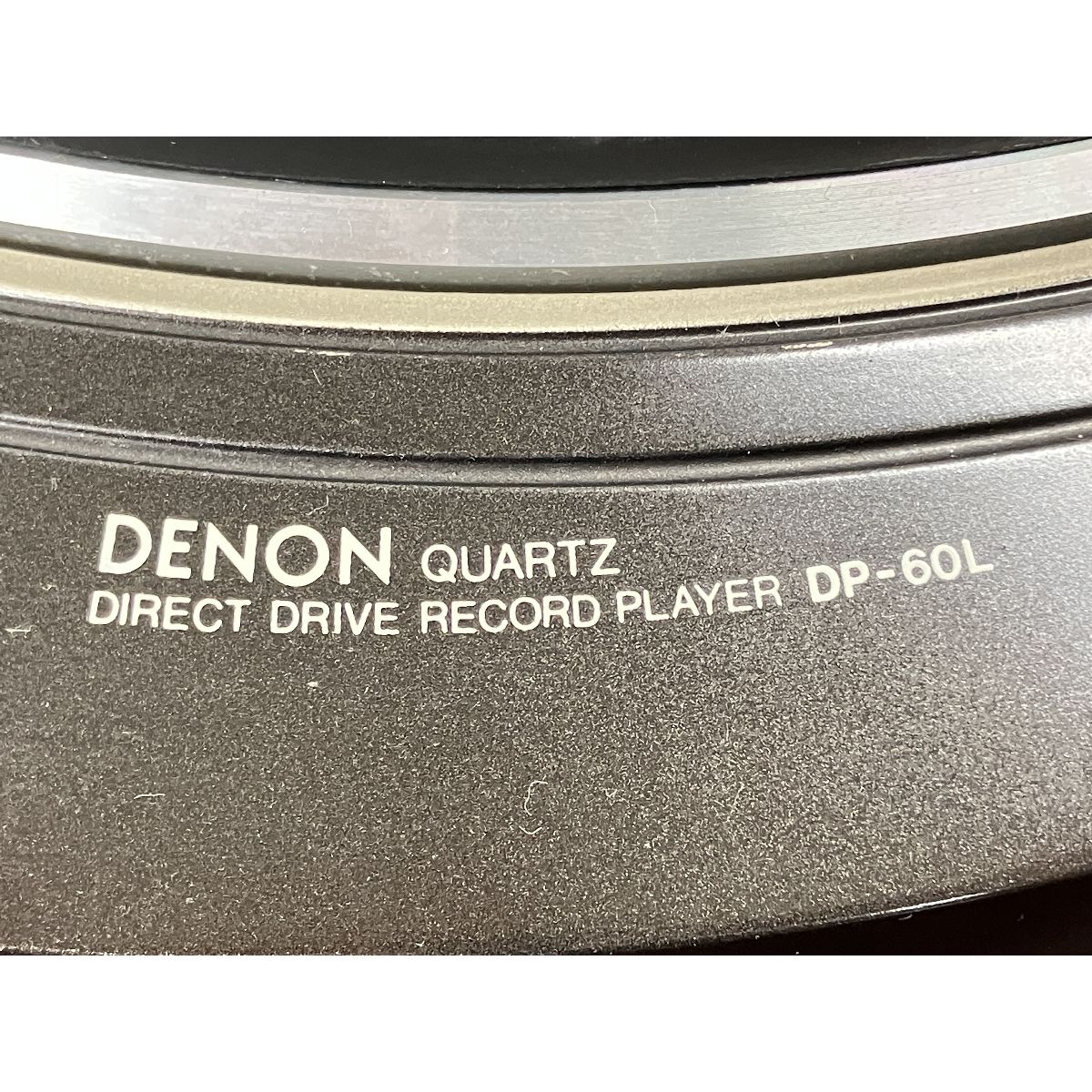 DENON DP-60L ターンテーブル レコードプレーヤー Audio-Technica AT-ML140 OCC カートリッジ付き デノン W10481459 LAWEED_CL