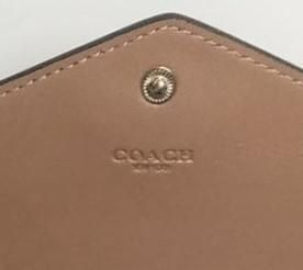 COACH 新品 ブラウン ブラック レディース 長財布 茶 黒 財布 w09