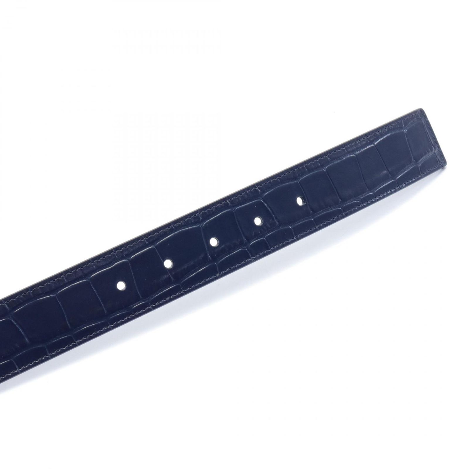 バリー BALLY ベルト 6307590 ネイビー レザー ベルト メンズ 新品