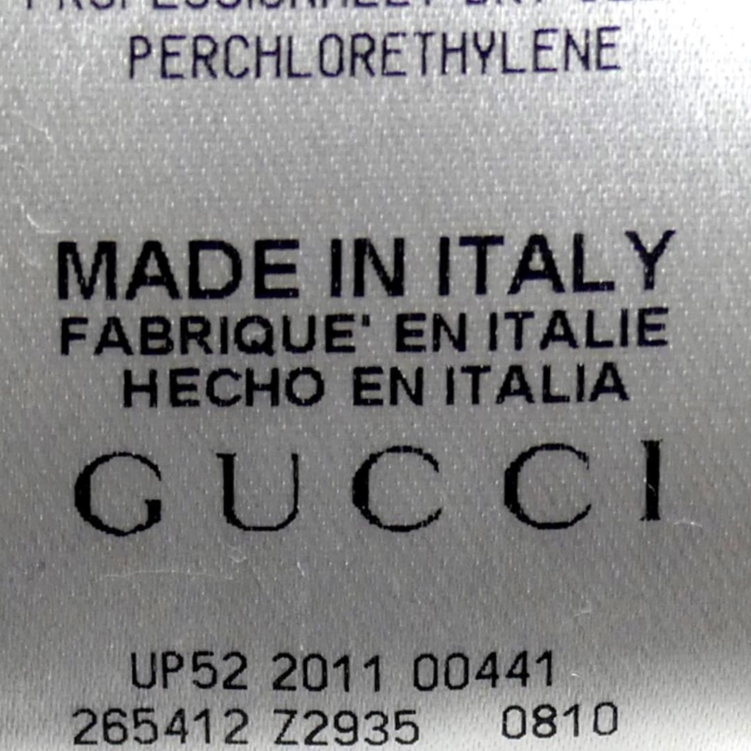 イタリア製 ダウンジャケット 48 茶 GUCCI グッチ メンズ NR3200