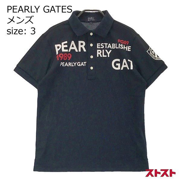PEARLY GATES パーリーゲイツ 2022年モデル 半袖ポロシャツ 3 ［240001967014］#