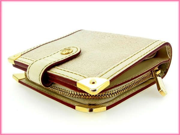 LOUIS ルイヴィトン 2つ折り財布 スハリ コンパクト・ジップ M91828