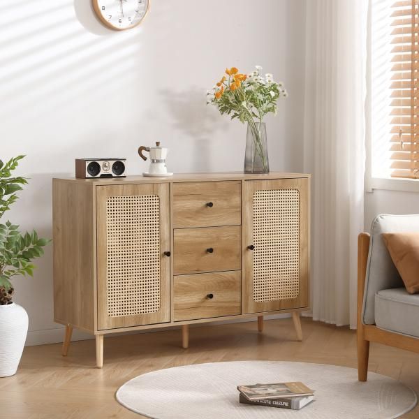 引き出し3杯付き 幅120cm