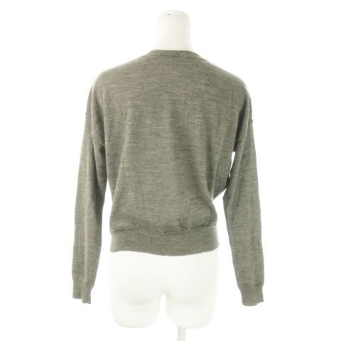 SEMI-COUTURE カーディガン レディース セミクチュール 中古　古着 SEMI-COUTURE セミクチュール カーディガン M 紺 【古着】【中古