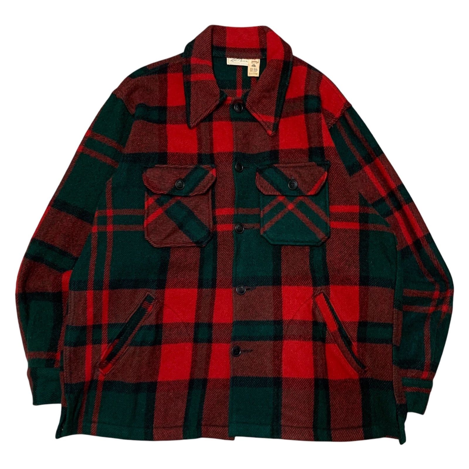 60s L.L.Bean Wool Shirt 60年代 エルエルビーン ウールシャツ