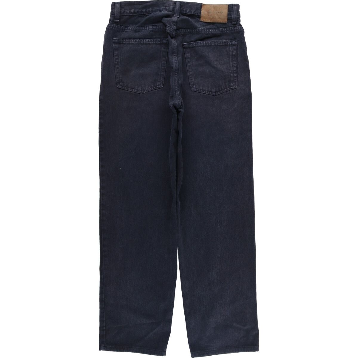 古着 カルバンクライン Calvin klein JEANS ブラックデニム ストレートデニムパンツ メンズw30相当 eaa584856