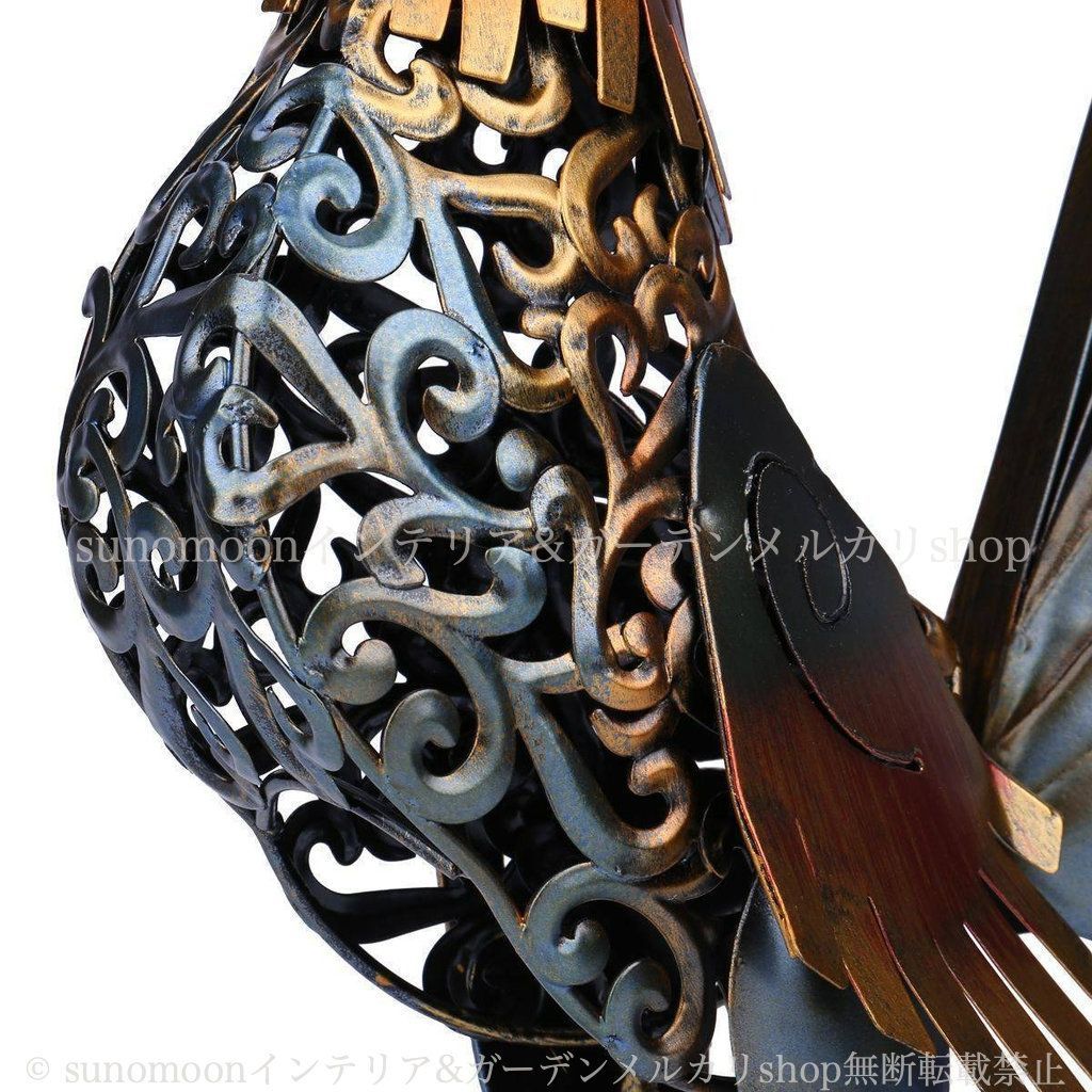 雄どり ガーデンオブジェ