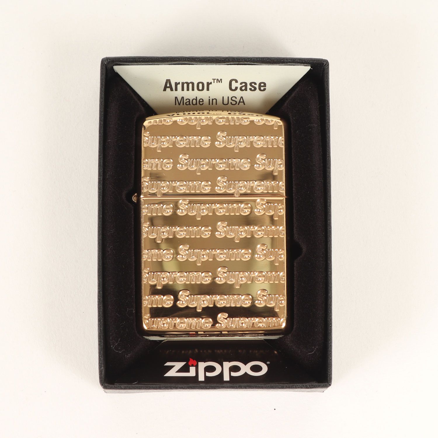 新品】Supreme シュプリーム 22AW Zippo ブランドロゴ型押し