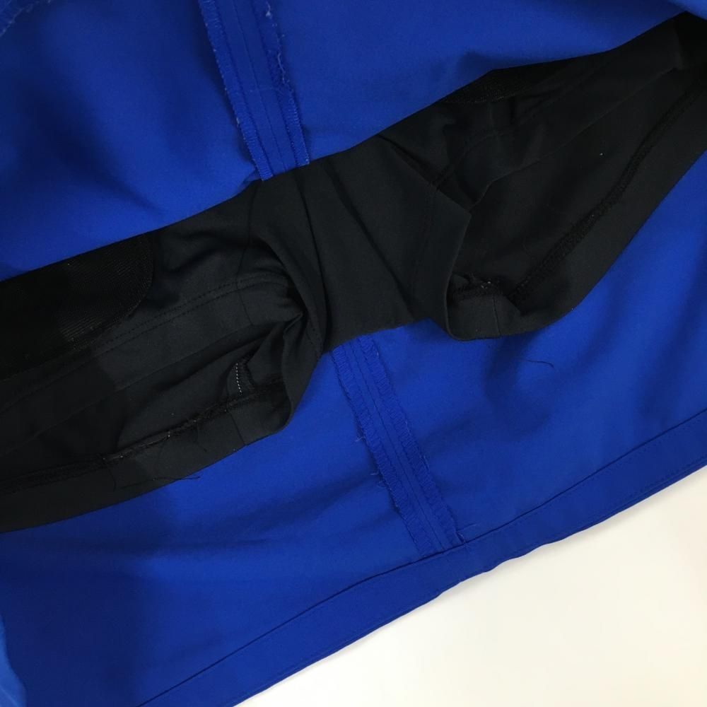 DESCENTE - デサントゴルフ スカート ブルー×黒 一部メッシュ調 中田英寿 レディース 64/M ゴルフウェア DESCENTE DESCENTE - デサントゴルフ スカート ブルー×黒 一部メッシュ調