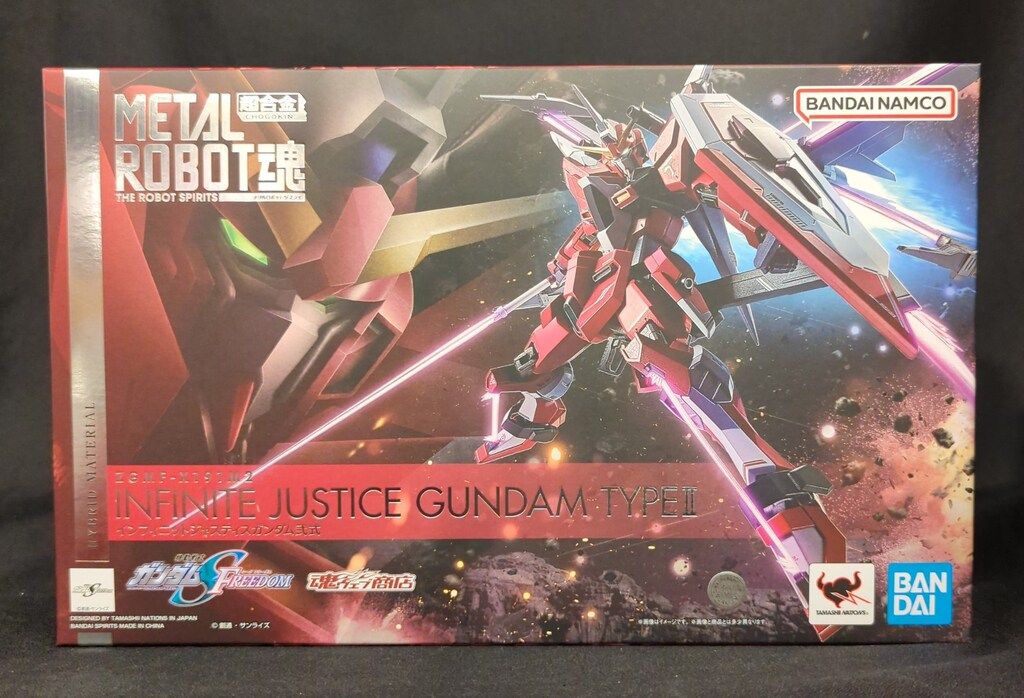 【未開封】L ROBOT魂  SIDE MS インフィニットジャスティスガンダム弐式 機動戦士ガンダムSEED FREEDOM Amazon.co.jp: METAL ROBOT魂 ＜SIDE MS＞ SEED FREEDOM