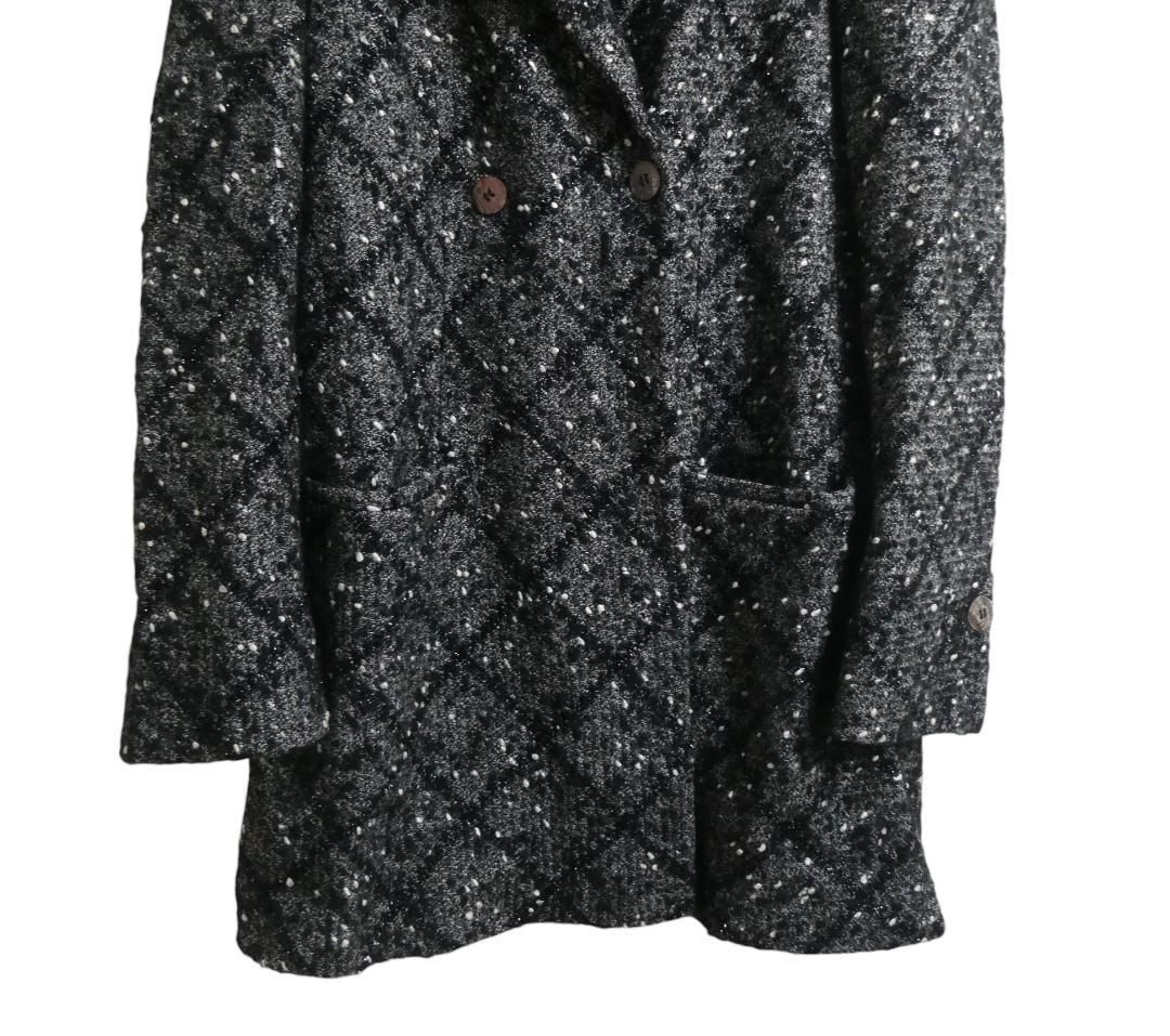 FENDI フェンディ サイズ40 チェスターコート ロングコート ツイード