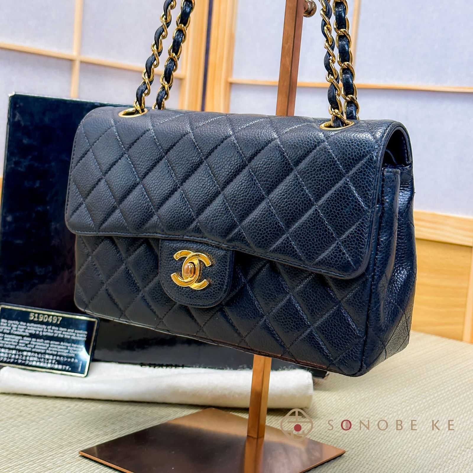 2023人気SALE CHANEL - シャネル マトラッセ クラシック ココマーク