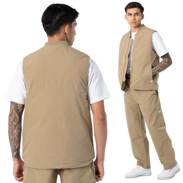 2XL～3XL【31PC0303】[全3色]PRO CLUB SPRING QUILT LINED WORK VEST 