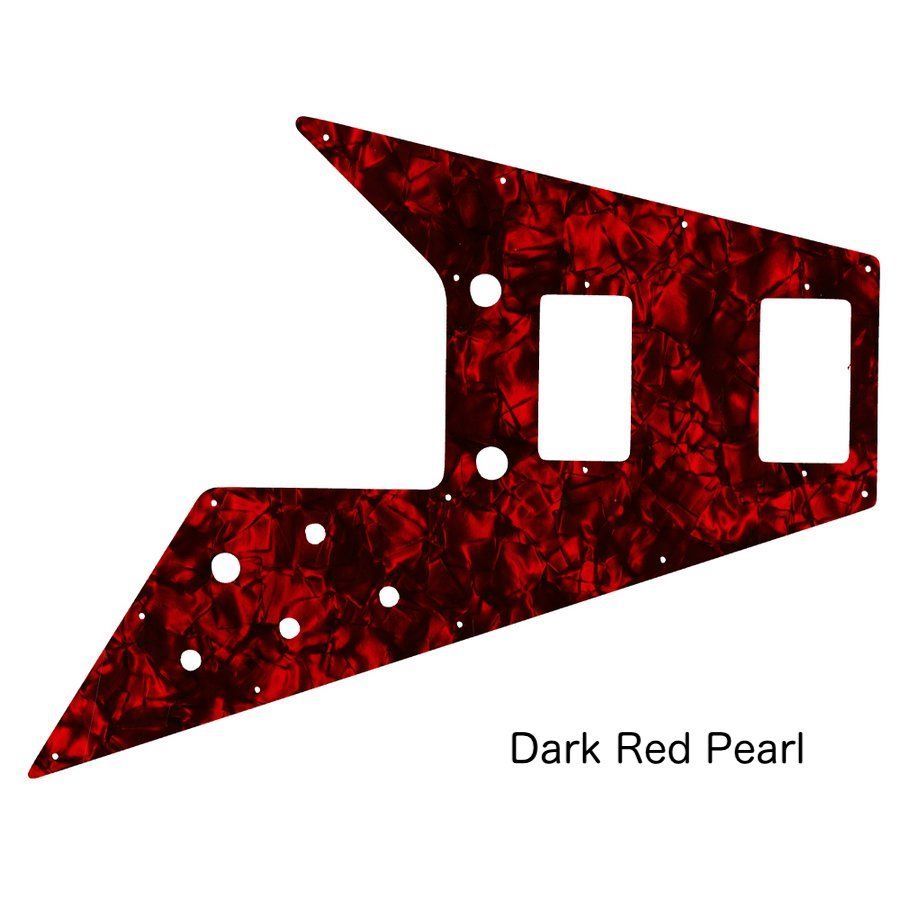 只今タイムセール中。 WD Music ピックガード Gibson フライングV 用 67 Reissue Pearl 4 ply 各種