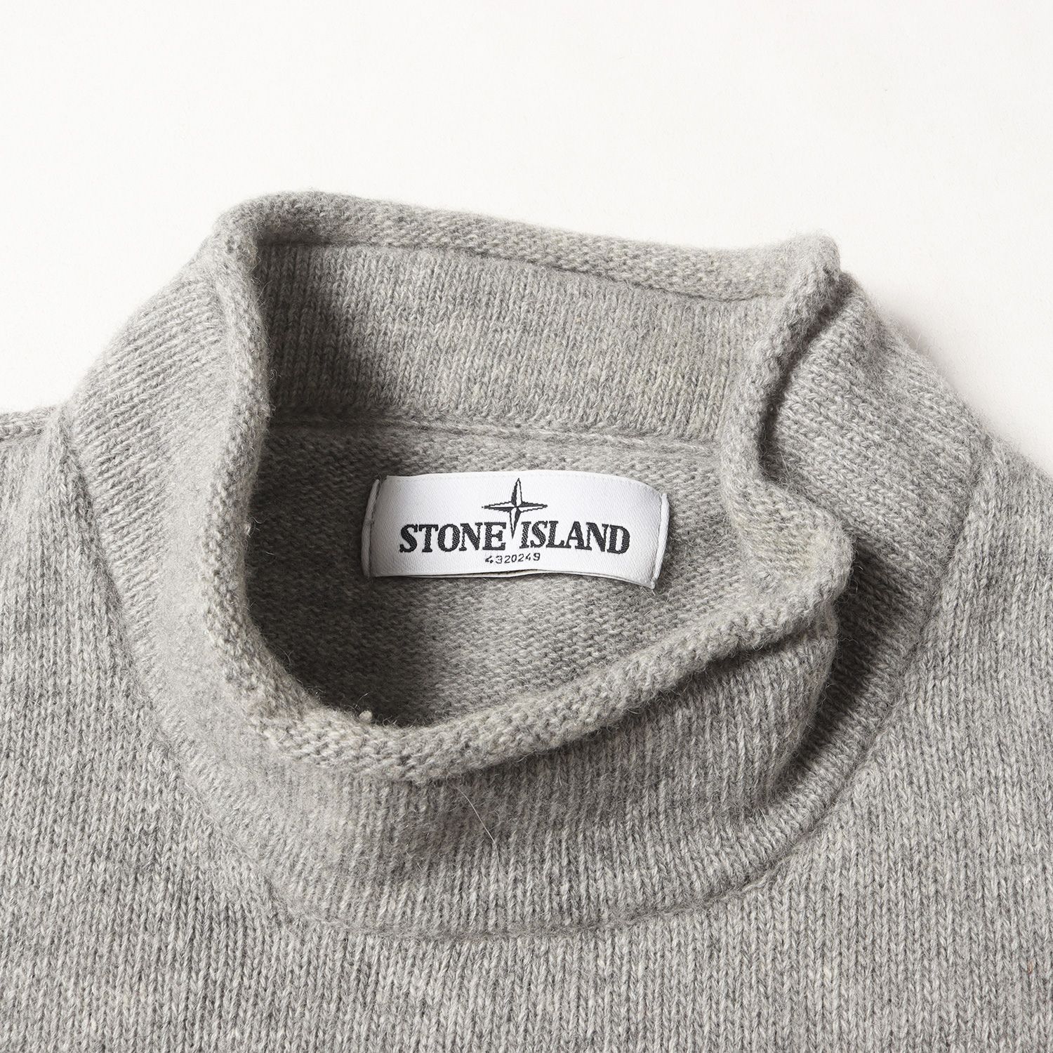STONE ISLAND ストーンアイランド ニット グレー サイズ:L | モック 