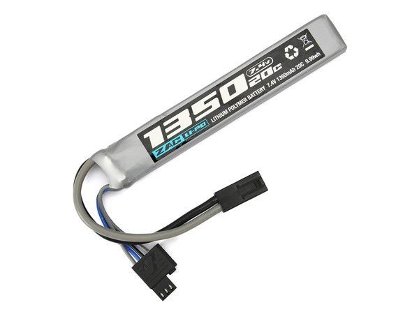 新品 ジーフォース ZAC LiPo 7.4V 1350mAh ストックインスティック
