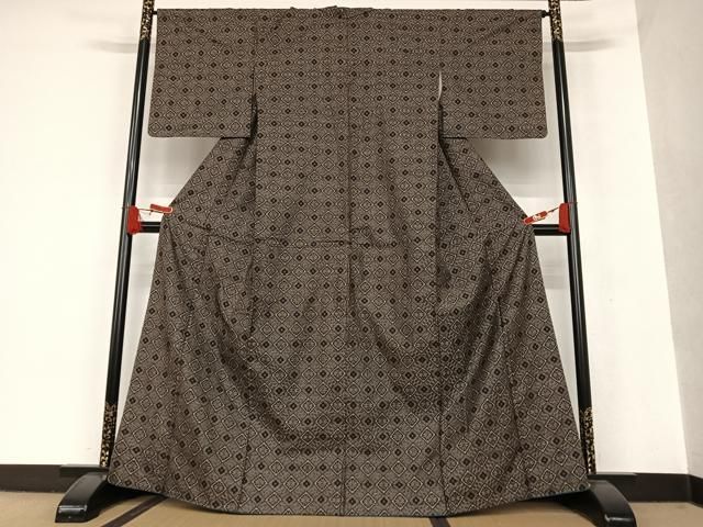 平和屋着物○本場大島紬 龍郷絣 花菱文 正絹 逸品 AAAU8004zg - メルカリ 