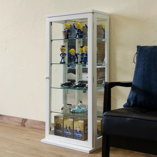 コレクションケース タテ型 ハイタイプ ディスプレイ ホワイト ガラスケース コレクションケース タテ型 ハイタイプ ディスプレイ ホワイト ガラス