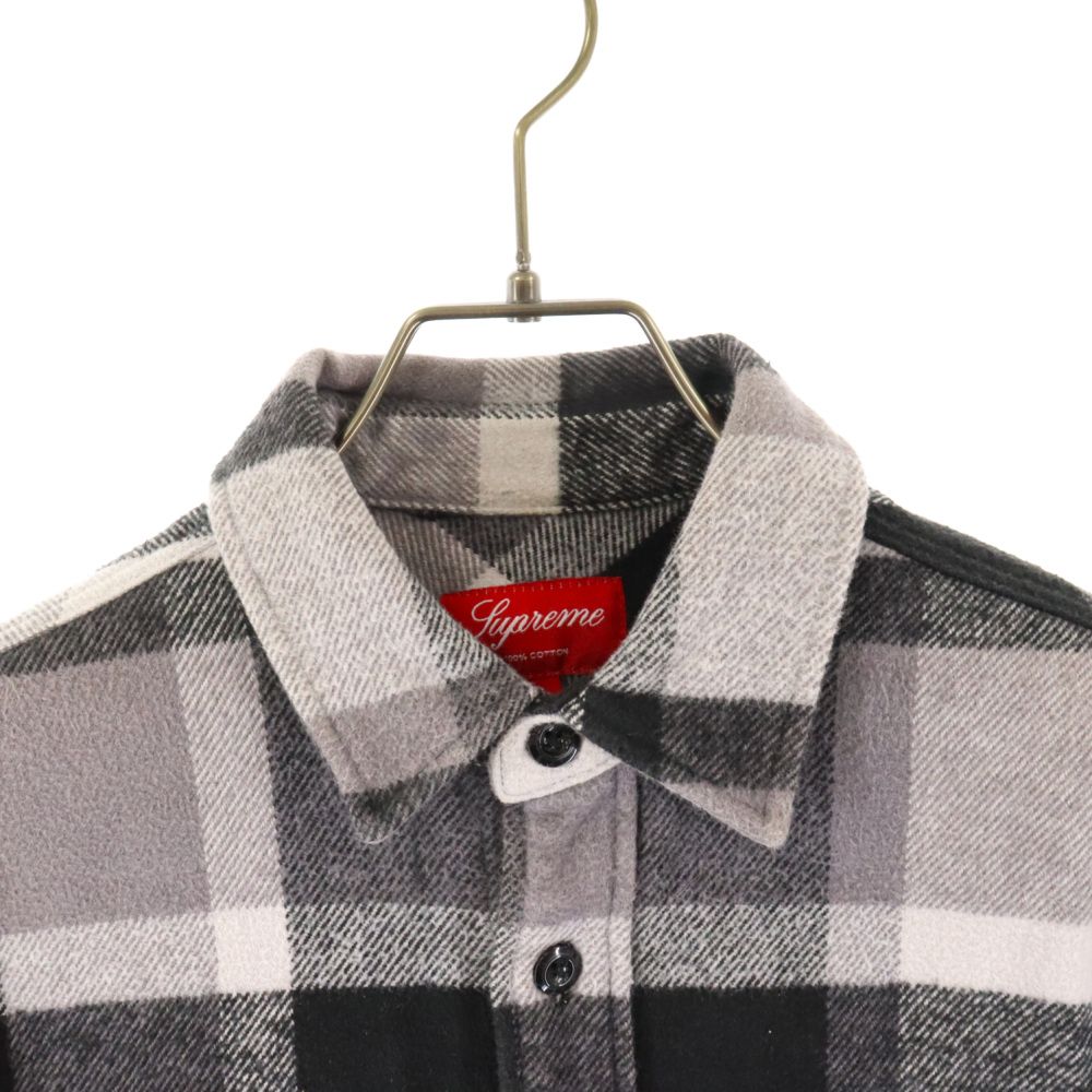 10AW シュプリーム ヘビーウェイト ウエスタン フランネル長袖シャツ SUPREME (シュプリーム) 10AW Heavyweight Plaid Flannel Shirt