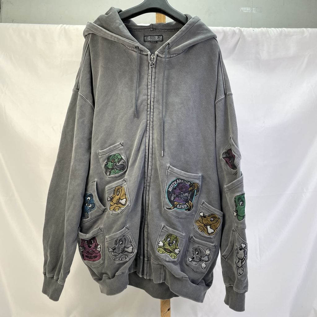 01w-5031 GALFY ガルフィー メニーポケットZIPパーカー